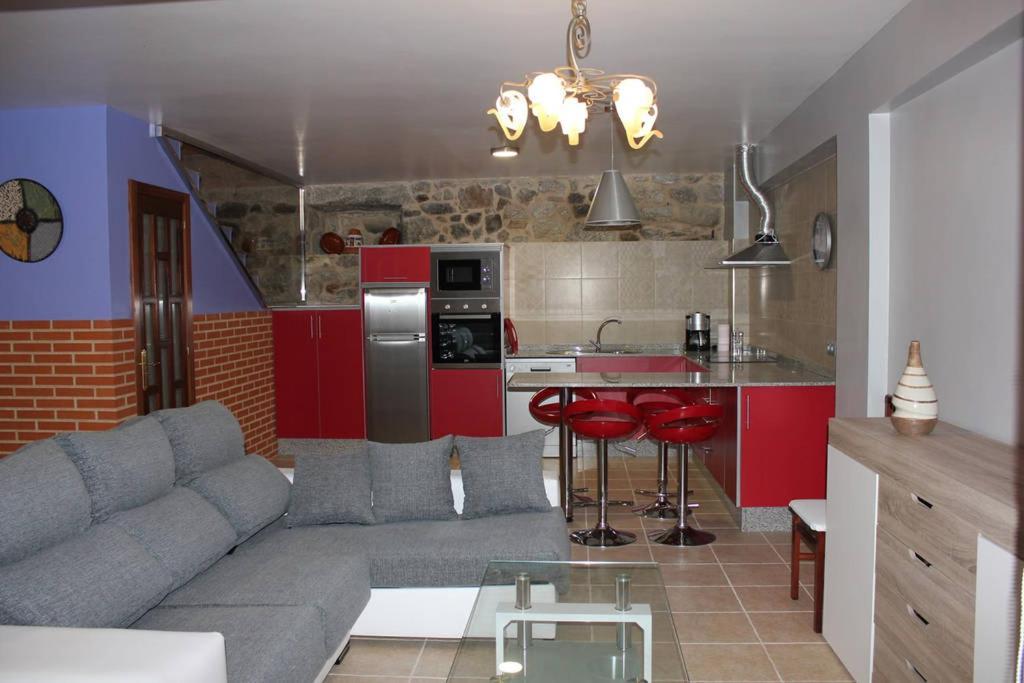 Casa En Pazo Gallego Con Vistas A La Ria Bueu Exteriör bild