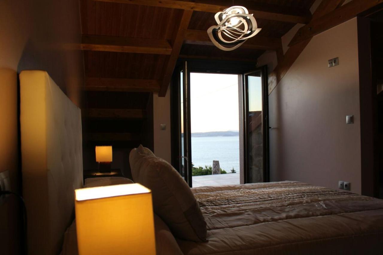 Casa En Pazo Gallego Con Vistas A La Ria Bueu Exteriör bild