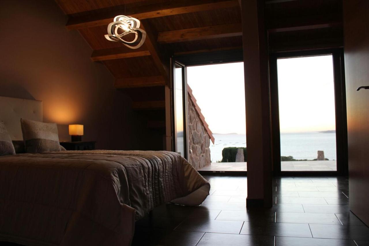 Casa En Pazo Gallego Con Vistas A La Ria Bueu Exteriör bild