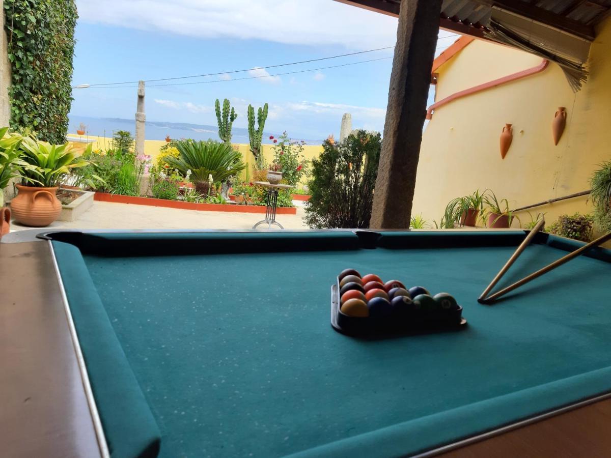 Casa En Pazo Gallego Con Vistas A La Ria Bueu Exteriör bild