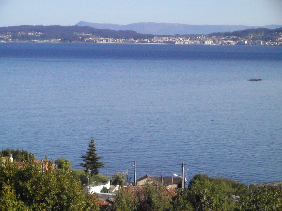 Casa En Pazo Gallego Con Vistas A La Ria Bueu Exteriör bild