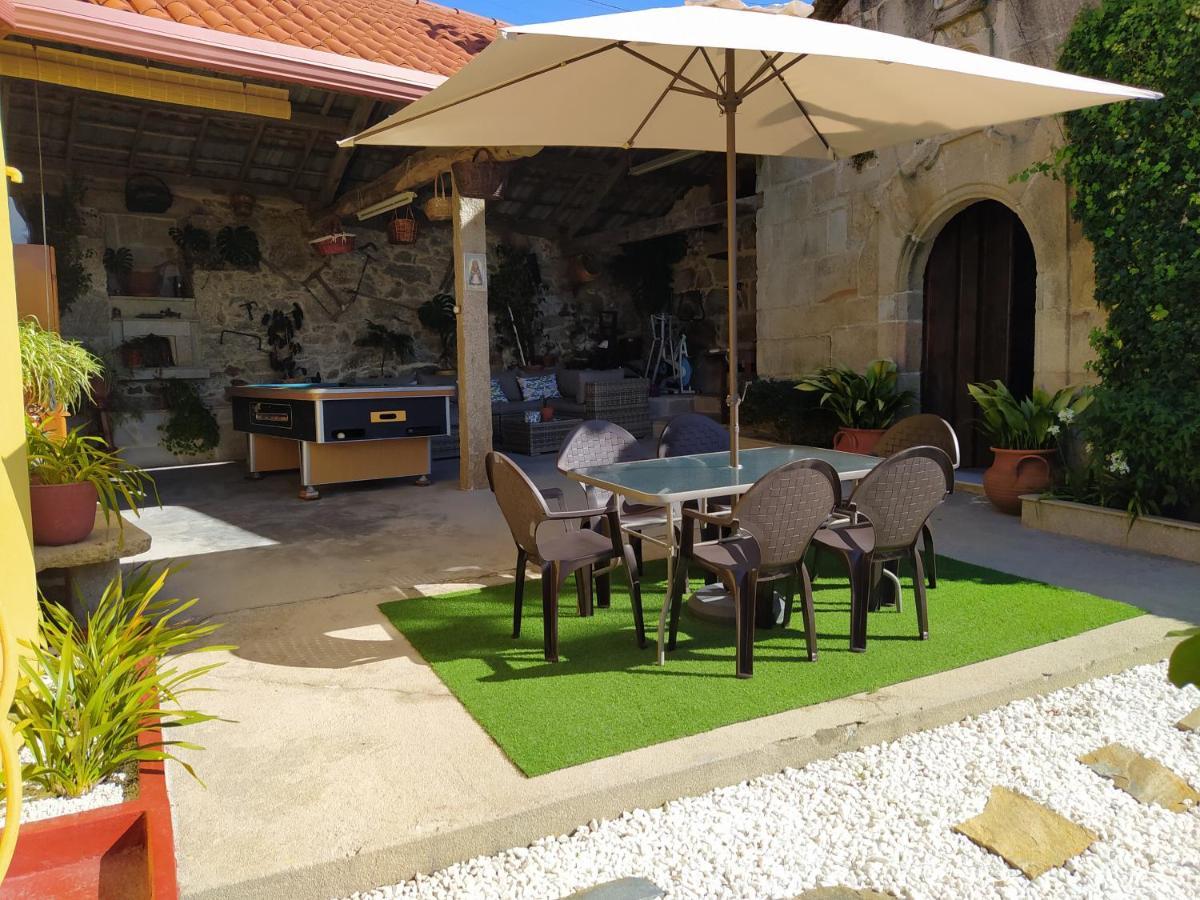Casa En Pazo Gallego Con Vistas A La Ria Bueu Exteriör bild